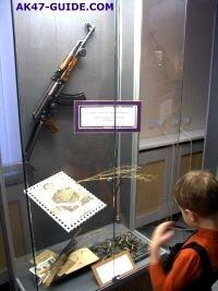 
Kalashnikov Weapons Museum: on display is the AK-47 assault rifle by Mikhail Kalashnikov

 Click to enlarge the picture
 
